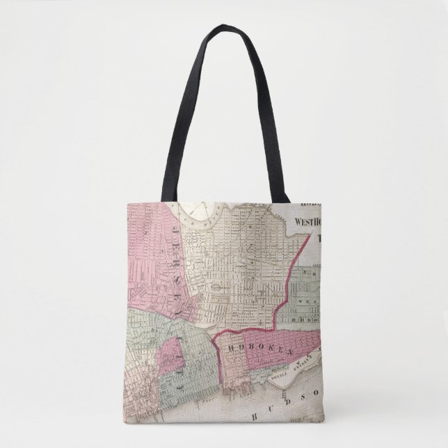 Tote Bag Hoboken, Jersey City (Devant)