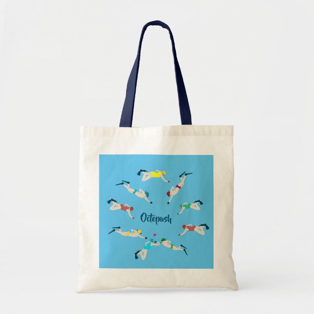Tote Bag Hockey sous-marin (Devant)