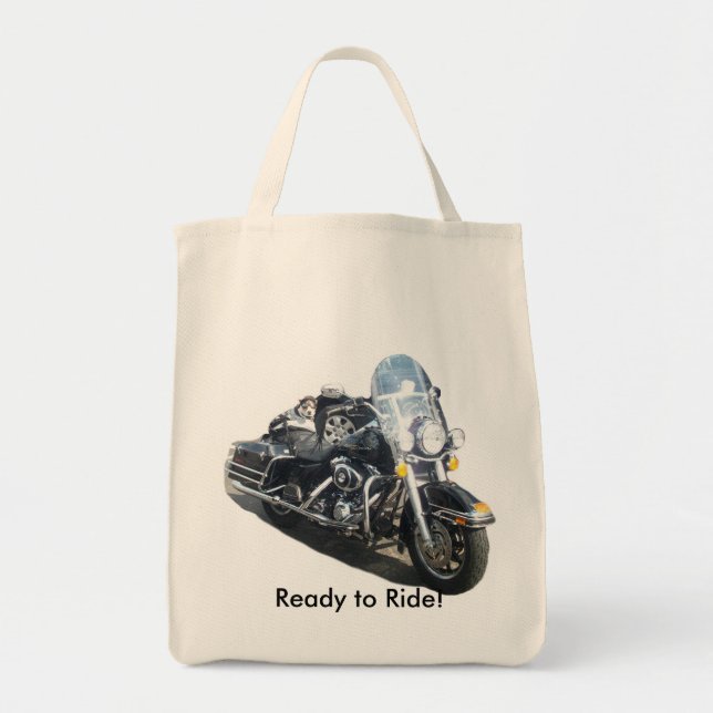 Tote Bag Hog Dog - Prêt à faire du tour ! (Devant)