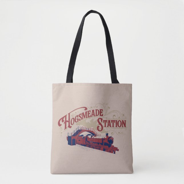 Tote Bag HOGSMEADE Station Vintage Graphisme (Devant)