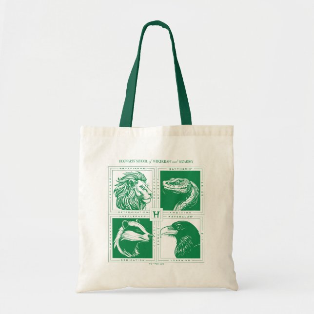 Tote Bag HOGWARTS™ Grille d'animaux de maison (Devant)