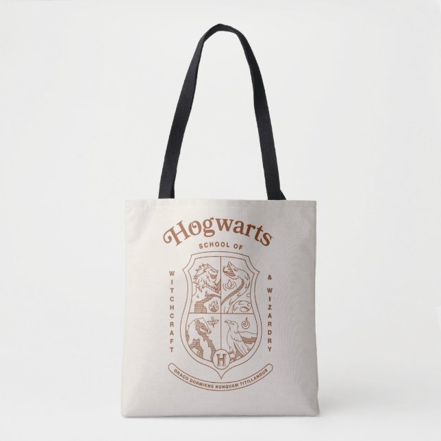 Tote Bag HOGWARTS™ School of Witchcraft and Wizardry Crest (Devant)