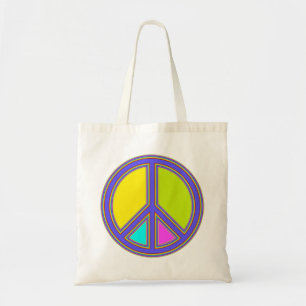 Tote Bag holiES - colorful PEACE sign + your ideas