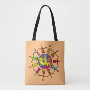 Tote Bag holiES - NOUS SOMMES TOUS DES VACANCES + votre bac