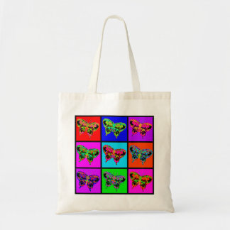 Tote Bag holiES - Papillons psychédéliques Mosaïque