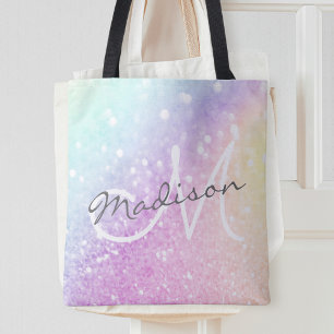 Tote Bag Holographe de Parties scintillant glamour Monogram