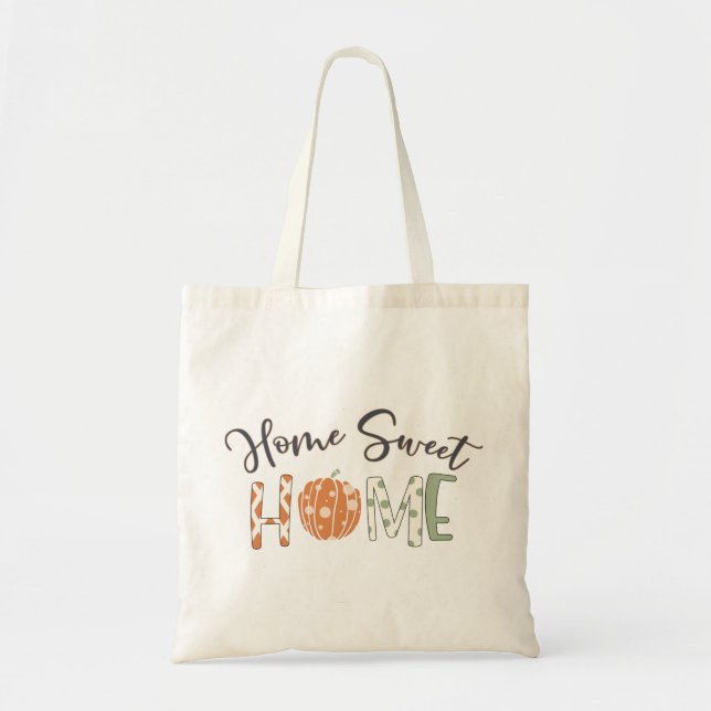 Tote Bag Home Sweet Home Merci (Devant)