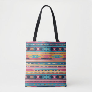 Tote Bag Hommage Abstrait amérindien S13