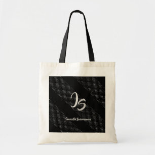 Tote Bag "Homme d'affaires prospère" Silver personnel Monog