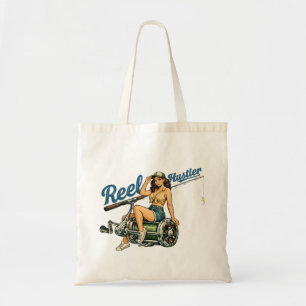 Tote Bag Homme de la pêche rétro - L'afficheur de pêche A