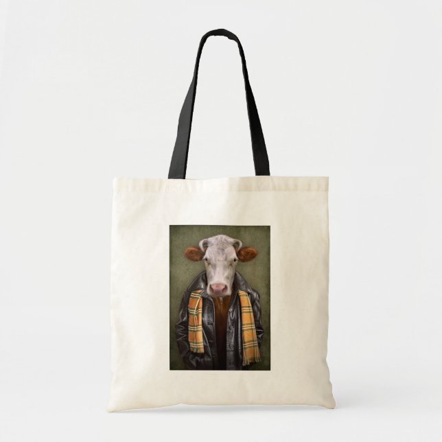 Tote Bag Homme de vache (Devant)