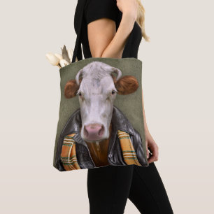 Tote Bag Homme de vache