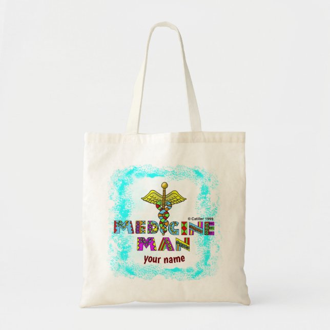 Tote Bag Homme-médecine (Devant)