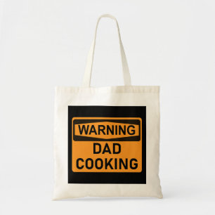 Tote Bag Homme Papa Cuisine Drôle Avertissement BBQ Grillin