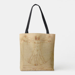 Tote Bag Homme vitruvien par Leonardo Da Vinci