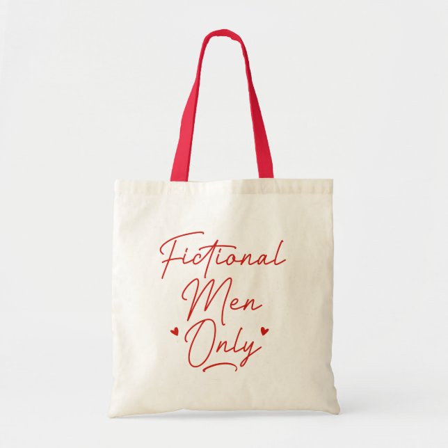 Tote Bag Hommes de fiction uniquement (Devant)