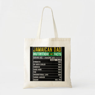 Tote Bag Hommes Jamaïcain Papa Cadeaux Papa Héros Nutrition
