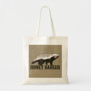Tote Bag Honey Badger Wild Animal