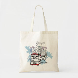 Tote Bag Hong Kong Busy Life Style paysage