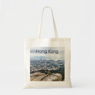 Tote Bag Hong Kong Lion Rock Hill Skyline Panorama Souvenir