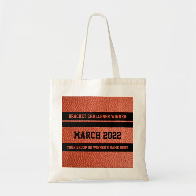 Tote Bag Hoops Bracket Challenge Winner conception avant se (Devant)
