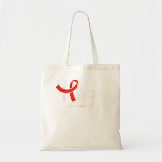 Tote Bag Hope Red Ribbon
