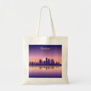 Tote Bag Horizon de la ville de Boston, horizon de Boston m