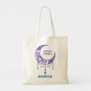 Tote Bag Horoscope Aquarius
