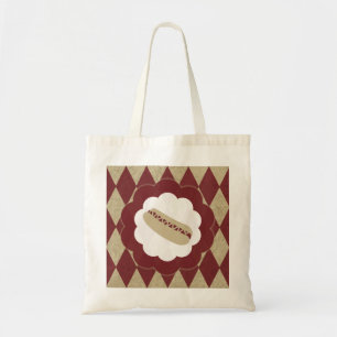 Tote Bag hot dog diamonds