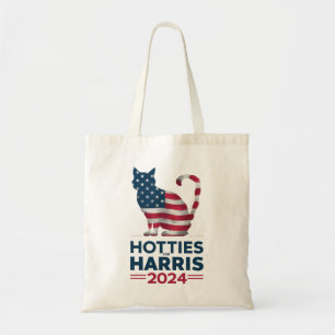 Tote Bag Hotties For Harris 2024 Cat Ladies Kamala Harris