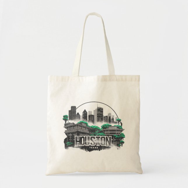 Tote Bag Houston City Texas USA (Devant)