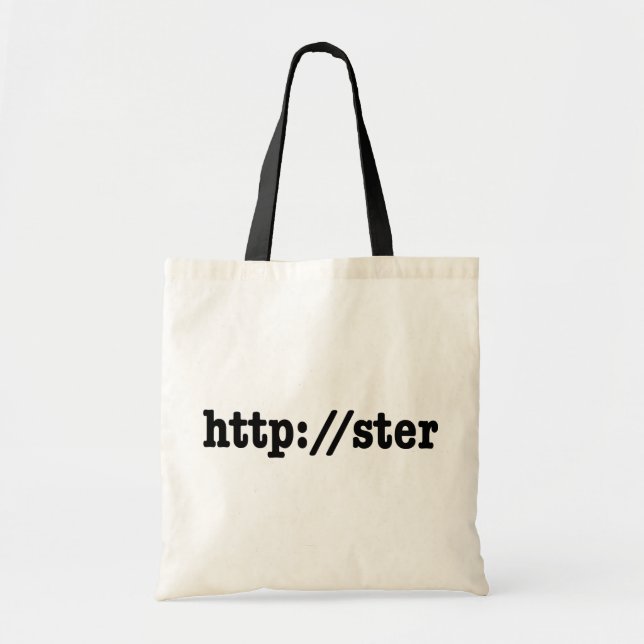 Tote Bag http://ster / code html (Devant)