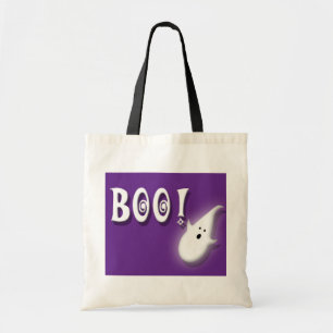 Tote Bag Huez ! Pourpre de fantôme de Halloween