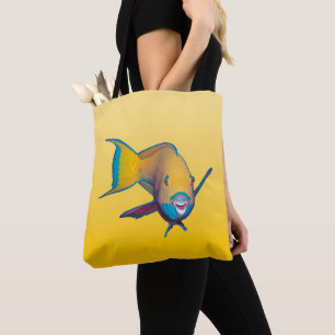 Tote Bag HUMEUR DE PRINTEMPS – Jaune Pastel profond à cla