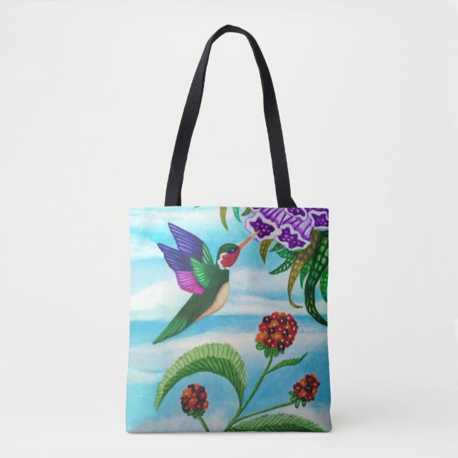 Tote Bag Hummingbird Skys (Devant)