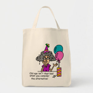 Tote Bag Humour alternatif d'anniversaire
