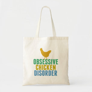 Tote Bag Humour animal de ferme mignon de poulets