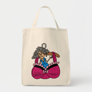 Tote Bag Humour Bras et Wrinkles