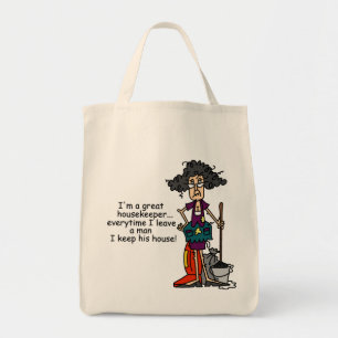 Tote Bag Humour de femme de charge