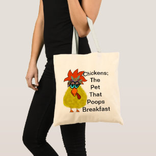 Tote Bag Humour de poulet