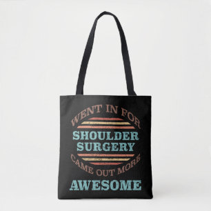 Tote Bag Humour de récupération de chirurgie de l'épaule