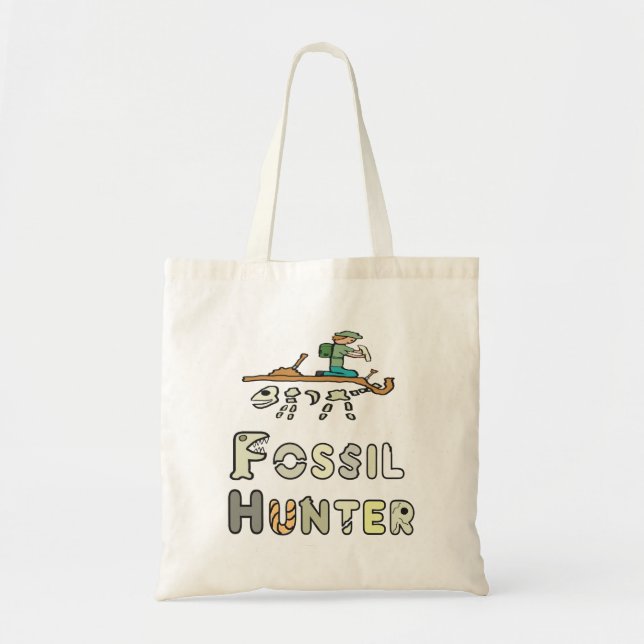 Tote Bag Hunter fossile (Devant)