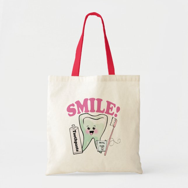 Tote Bag Hygiéniste dentaire de dentiste (Devant)