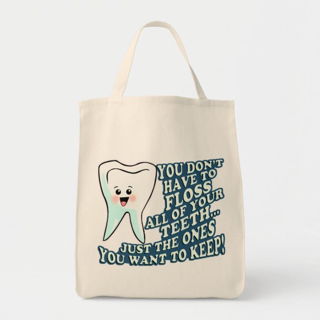 Tote Bag Hygiéniste dentaire de dentiste (Devant)