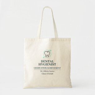 Tote Bag Hygiéniste Dentaire Nom Personnalisé Depuis Année