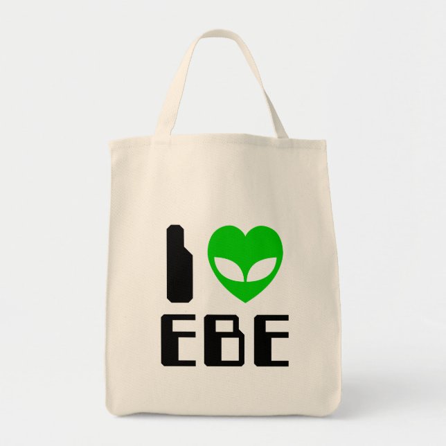 Tote Bag I Alien Heart EBE (Devant)