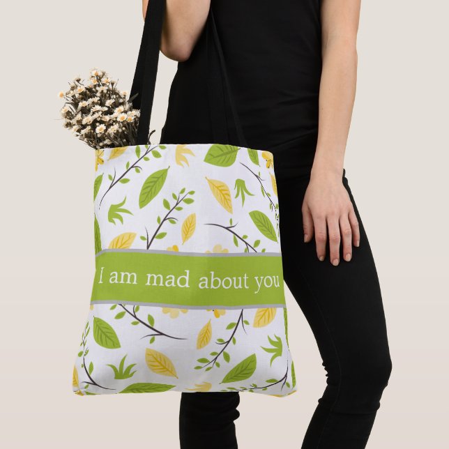 Tote Bag I am mad about you. Tasche (Von Nahem)