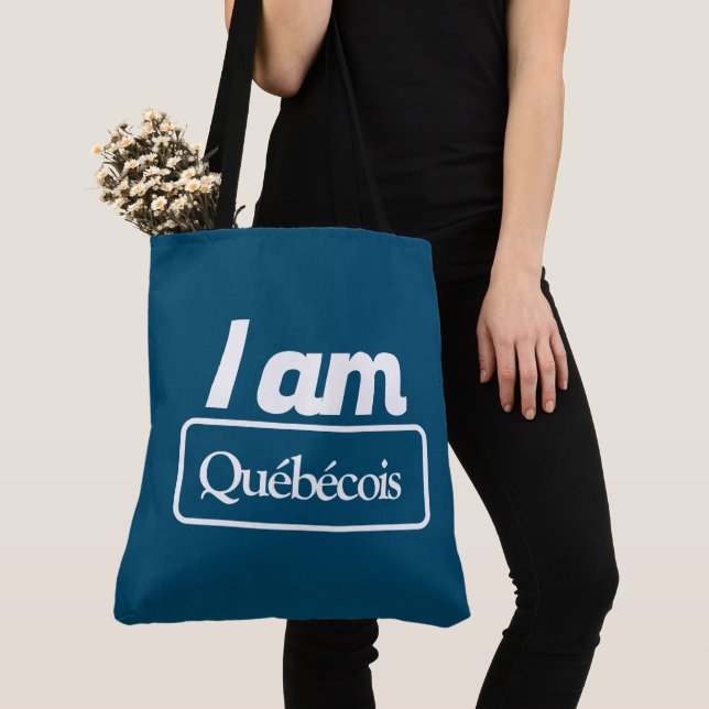 Tote Bag  i am québécois (De près)