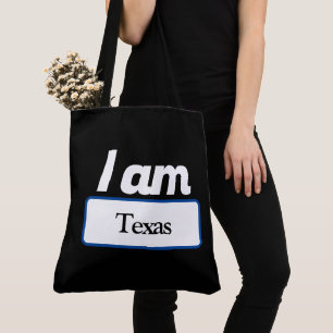 Tote Bag i am Texas Tasche