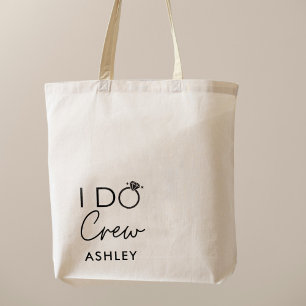 Tote Bag I Do Crew Bachelorette Favoriser Nom